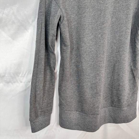 Juicy Couture Sequin Lip Graphic Sweatshirt Gray Pullover Women’s Medium - Picture 6 of 10